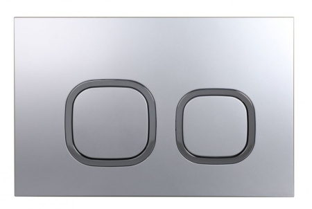 Клавиша смыва Esbano ESINLPS10MC матовый хром/блестящий хром фото