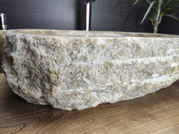 Накладная раковина из оникса Indo Erozy Sunset EO-00065 фото