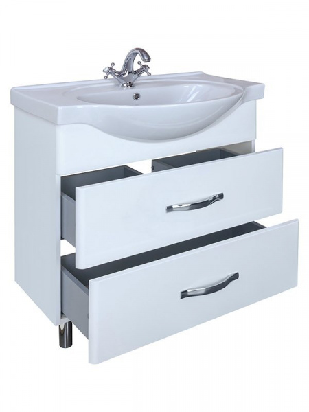 Тумба под раковину Bellezza Анкона 80 2 ящ. фото