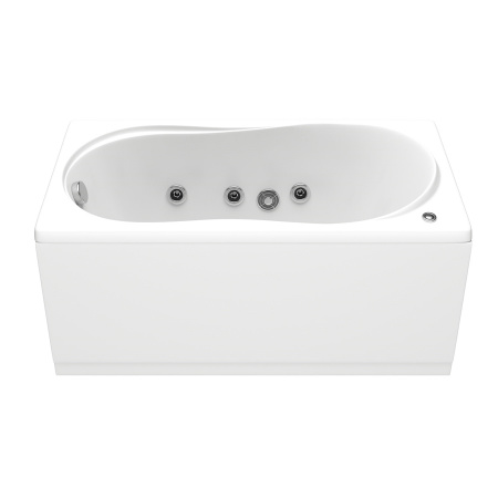 Ванна акриловая с гидромассажем Bas Лима 130х70 фото