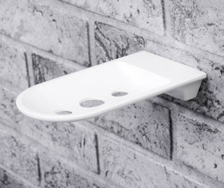 Мыльница настенная WasserKRAFT Kammel K-8369WHITE фото