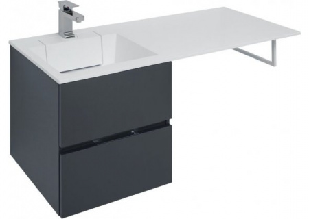 Тумба с раковиной под стиральную машину Aquanet Алвита 120 00243777 L фото