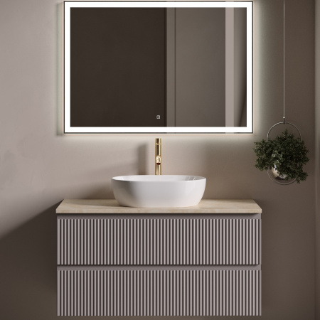 Столешница с отверстием под смеситель Sancos TT100A2X 100 см, kreman фото