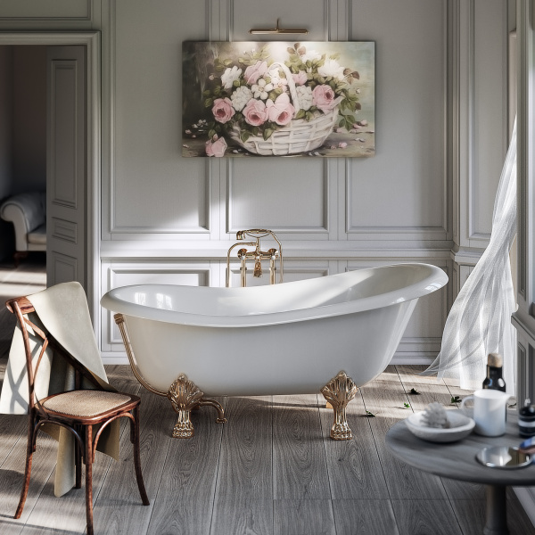 Ванна Tiffany World TW176 bi/oro 176х80 фото