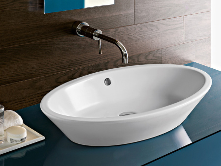 Раковина-чаша Hatria Happy Hour 70 Y0M901 Белая фото