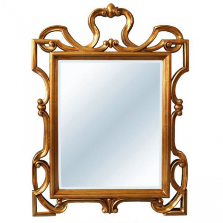 Зеркало в раме Art-Zerkalo King Gold FA125GL 75x90 см фото