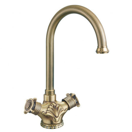 Смеситель для кухни Zorg Antic A 2005K-BR фото