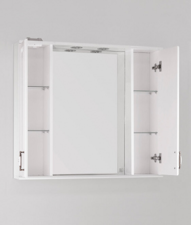 Зеркало-шкаф Style Line Олеандр 2-90 белый фото