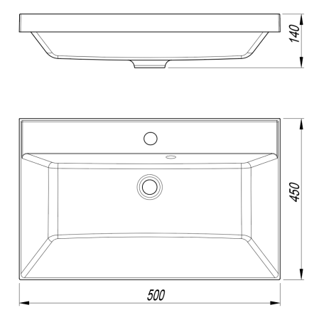 Тумба под раковину Style Line Батлер 50 СС-00002488 белая глянцевая фото