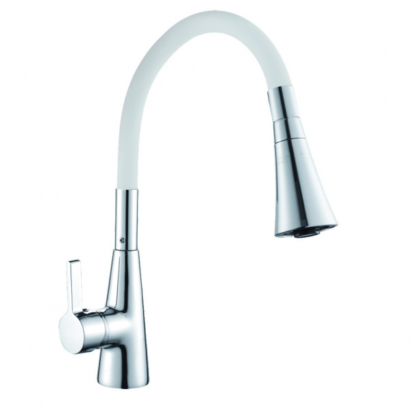 Смеситель для кухни Oute T13B T9313B белый фото