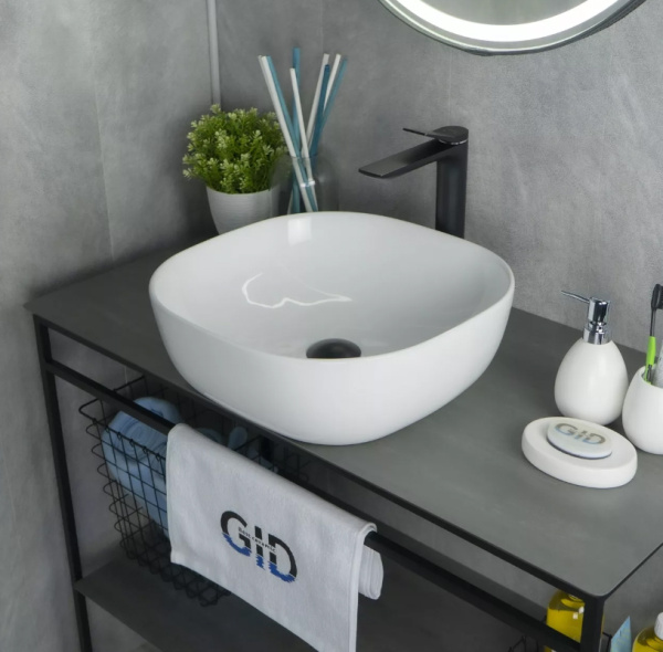 Накладная раковина Gid D1301 42,5х42,5 фото