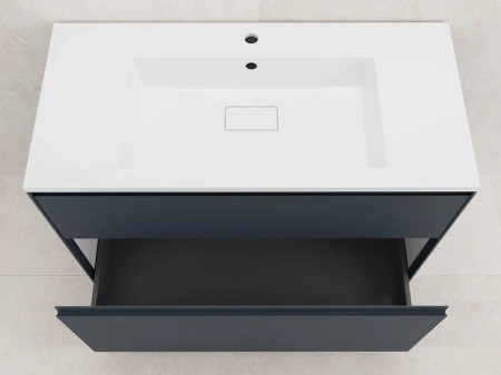 Тумба напольная под раковину Style Line Лима 100 ЛС-00002349 графит фото