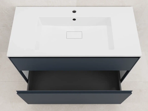 Тумба напольная под раковину Style Line Лима 100 ЛС-00002349 графит фото