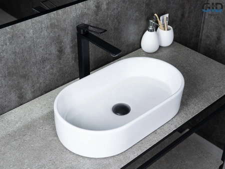 Накладная раковина GID N9020 51209 52x30 фото
