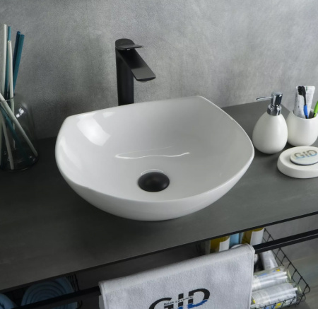 Накладная раковина GID N9412 42х37,5 фото