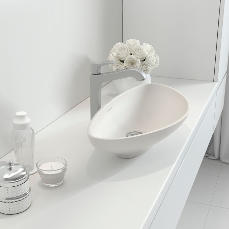 Накладная раковина Montebianco Migliore Gondola 13042 69,1х32,5 матовая фото