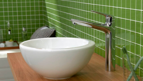 Высокий смеситель для раковины Hansgrohe Novus 71123000 фото