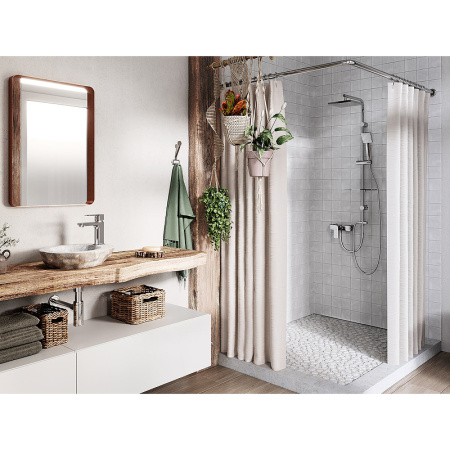 Душевая система Ferro Amigo VerdeLine NP26VL Хром фото