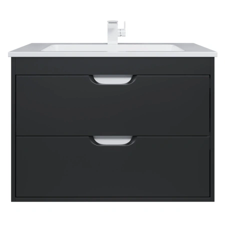Тумба под раковину Uperwood Modul 80 2930205153 черная фото