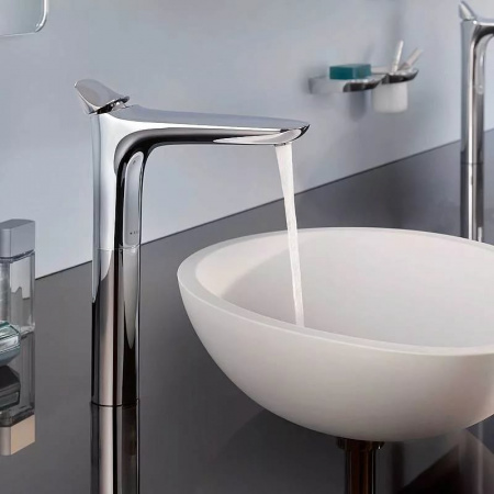 Высокий смеситель для раковины Kludi Ambienta 532980575 фото