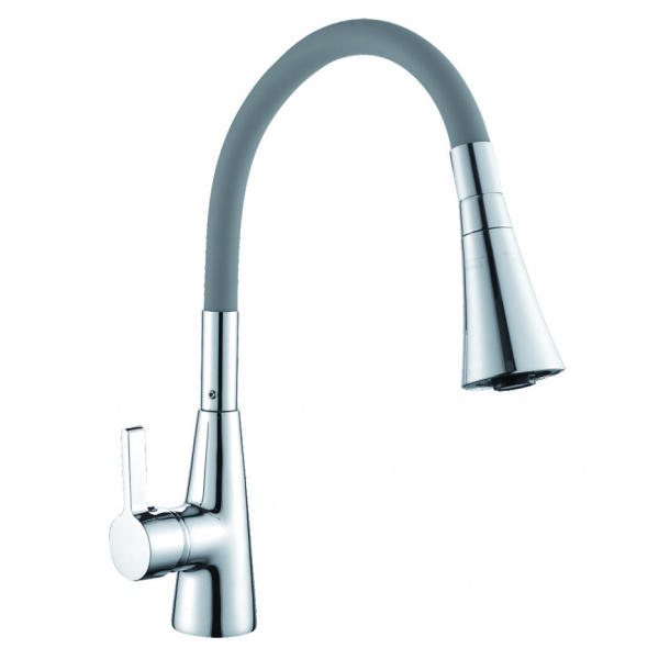 Смеситель для кухни Oute T13B T9313B-5 серый фото