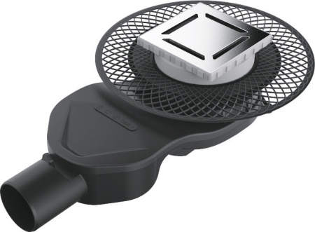 Душевой трап Berges Wasserhaus Platz Norma 090158 10x10 см фото