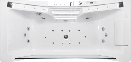 Акриловая гидромассажная ванна (джакузи) Cerutti SPA С-477-18 180x85 фото
