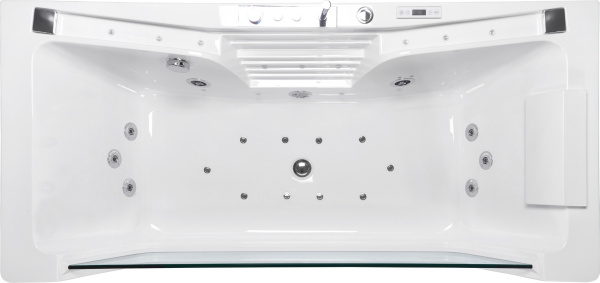 Акриловая гидромассажная ванна (джакузи) Cerutti SPA С-477-18 180x85 фото