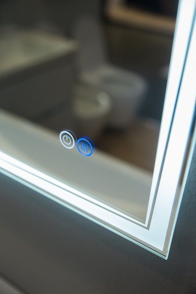 Зеркало с подсветкой и подогревом Art&Max Firenze AM-Fir-500-700-DS-F-H 50x70 фото