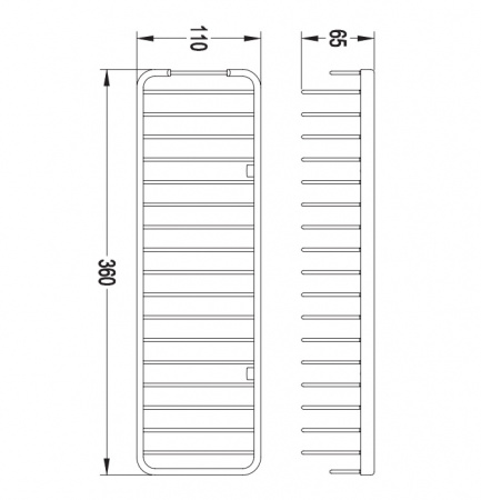 Полка-корзина Omnires Uni 8963AGL золото фото