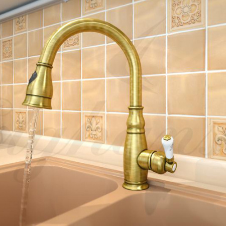 Смеситель для кухни Elghansa Kitchen 5652686-Bronze фото