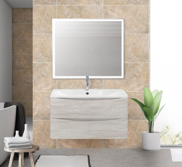 Тумба под раковину BelBagno Acqua ACQUA-1000-2C-SO-RVB 100 см Rovere Vintage Bianco фото