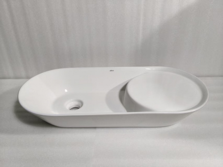 Накладная раковина Abber Bequem AC2120 72x33 фото