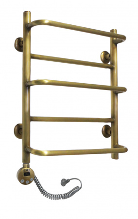 Полотенцесушитель электрический Domoterm Орфей П5 (500х700) (бронза) левый фото