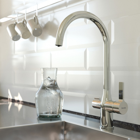 Смеситель для кухни с фильтром для воды Iddis Pure PURSBFJi05 фото