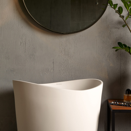 Напольная раковина Montebianco Onda Grande 13008 60x36 фото