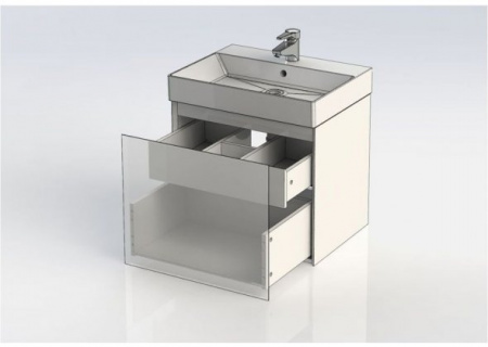 Тумба с раковиной Aquanet Йорк 60 00212591 фото