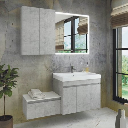 Зеркало Comforty Гиацинт 80 LED-подсветка, сенсор фото