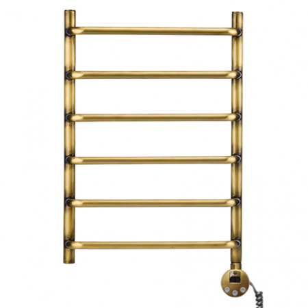 Полотенцесушитель электрический Domoterm Стефано П6 (400х600) (бронза) правый фото