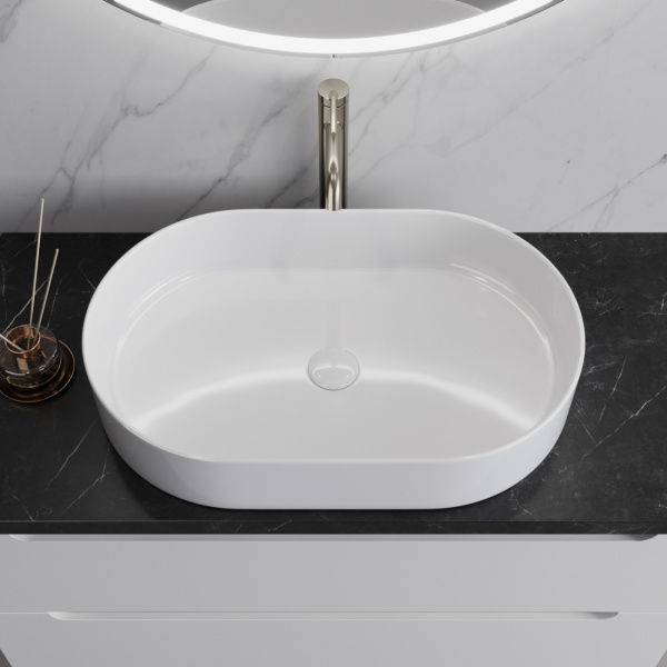 Накладная раковина BelBagno BB1479 61x38 фото