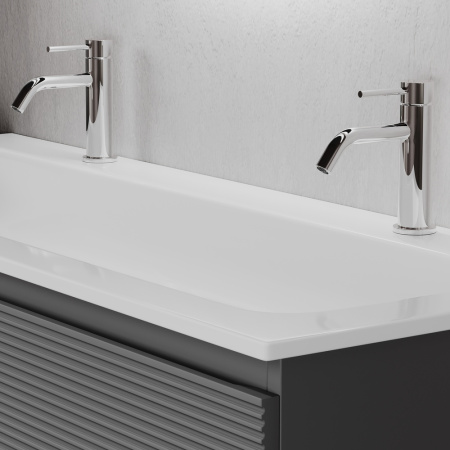 Тумба под раковину Sancos Folk FL120GS Grey soft фото