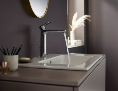 Высокий смеситель для раковины Hansgrohe Vernis Blend 71552000 хром фото