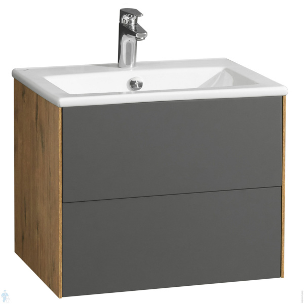 Тумба с раковиной Акватон Сохо 60 1A258001AJA00 фото