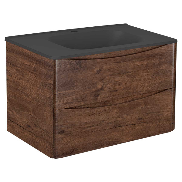 Тумба под раковину Vincea Paola VMC-2P800RW 80 см R.Wood фото