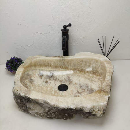 Накладная раковина из оникса Erozy BL EO-01222 (61*50*16) фото