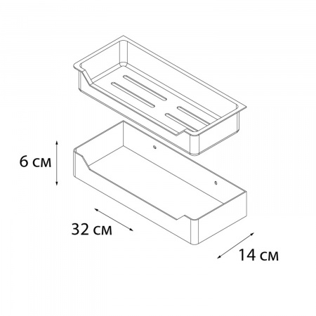 Полка прямая Fixsen Hotel FX-31003C фото