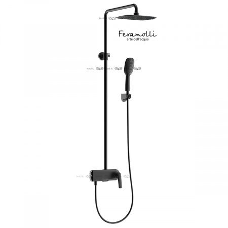 Душевая система (стойка) со смесителем Feramolli Adige BL7077 фото