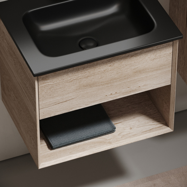 Тумба под раковину Sancos Marmi 1.0 MR1.060EG дуб галифакс натуральный фото