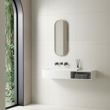 Раковина Vincea Solid Surface VWB-6S112MW 120x40 белая матовая фото