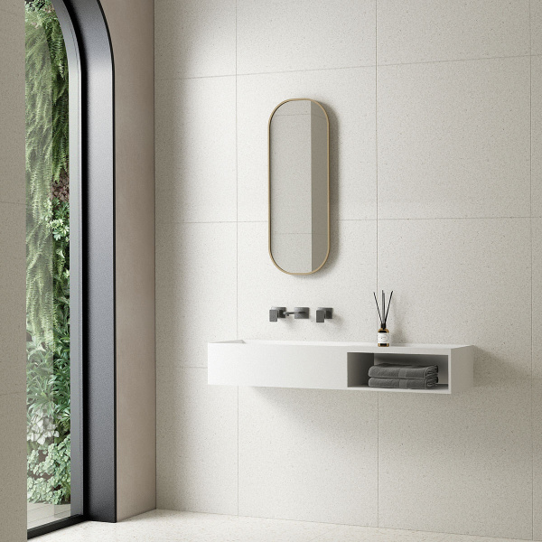 Раковина Vincea Solid Surface VWB-6S180MW 80 см белая матовая фото